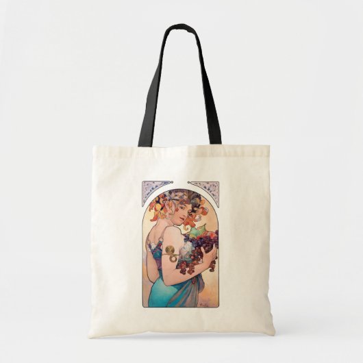 Fruit, Mucha Tote Bag (Voorkant)