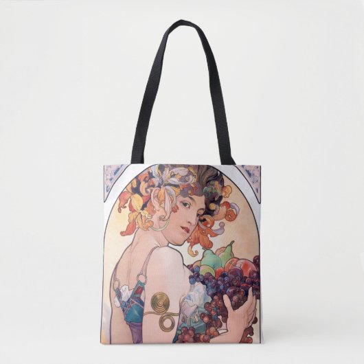 Fruit, Mucha Tote Bag (Voorkant)