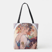 Fruit, Mucha Tote Bag (Achterkant)