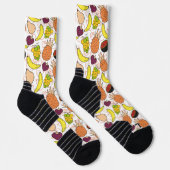 Fruit naadloos patroon | Fruit oppervlaktepatroon  Sokken (Rechts)