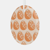 Fruit naadloos patroon. glas ornament (Voorkant links)