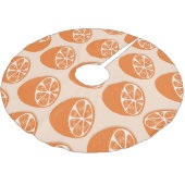 Fruit naadloos patroon. kerstboom rok (Gekanteld)