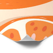 Fruit naadloos patroon. poster (Hoek)