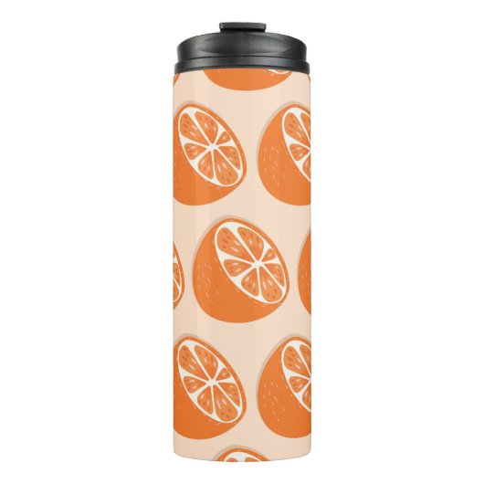 Fruit naadloos patroon. thermosbeker (Voorkant)