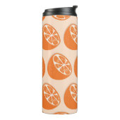 Fruit naadloos patroon. thermosbeker (Gedraaid links)