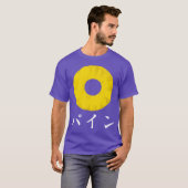 Fruit Note Pop Japans T Shirt - Ananas (Voorkant volledig)