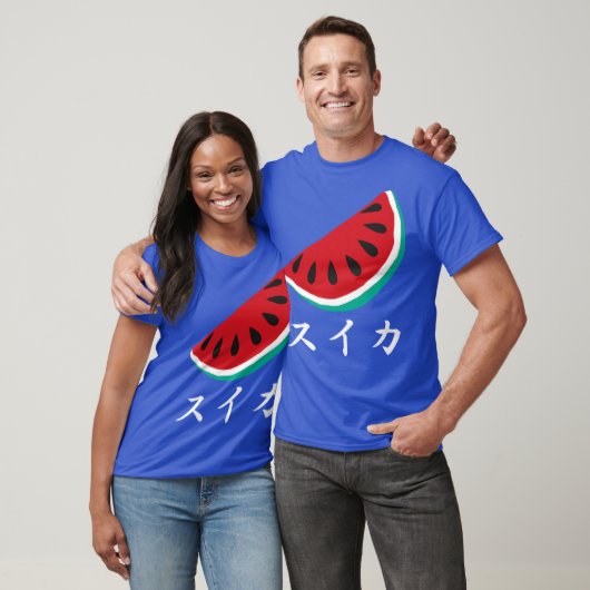 Fruit Note Pop Japans T shirt - Watermeloen (Unisex)
