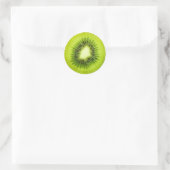 Fruit Note Ronde Sticker - Kiwi (Tas)
