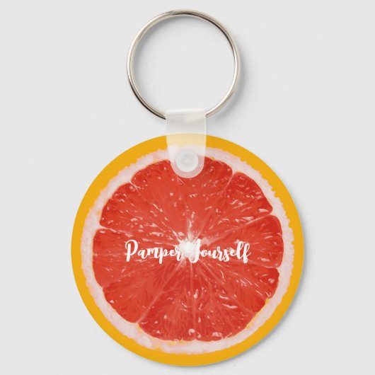 Fruit Note Sleutelhanger - Grapefruit - Pamper (Voorkant)