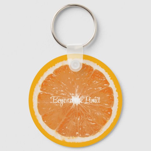 Fruit Note Sleutelhanger - Sinaasappel - Beyond th (Voorkant)