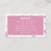 Fruit Nutritionist, Waterverf van watermeloenen, v Visitekaartje (Achterkant)