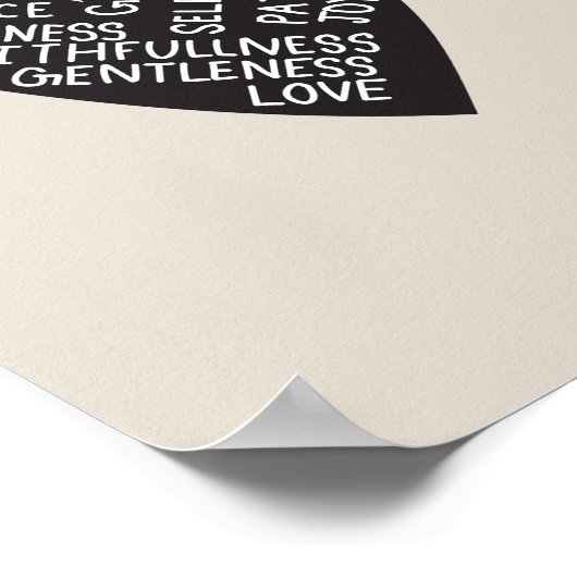 Fruit of spirit poster (Hoek)