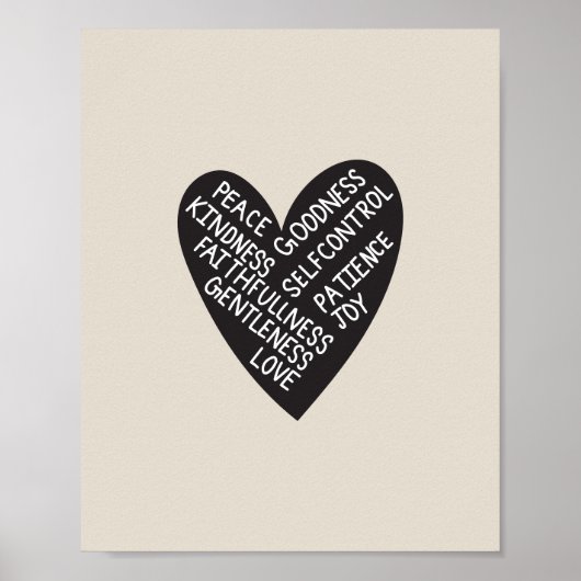 Fruit of spirit poster (Voorkant)