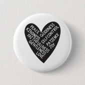 Fruit of spirit ronde button 5,7 cm (Voorkant)