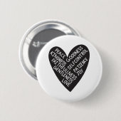 Fruit of spirit ronde button 5,7 cm (Voorkant /achterkant)