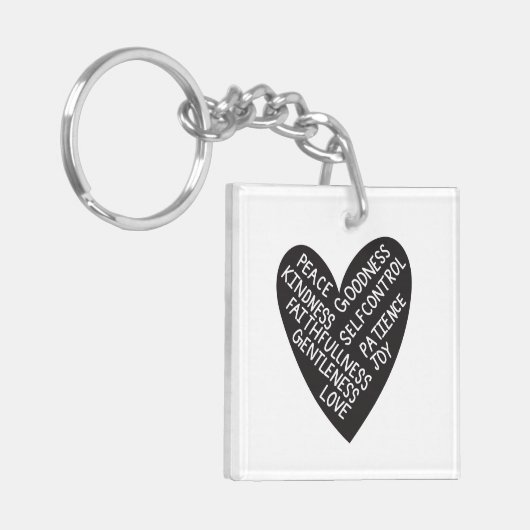 Fruit of spirit sleutelhanger (Voorkant Links)