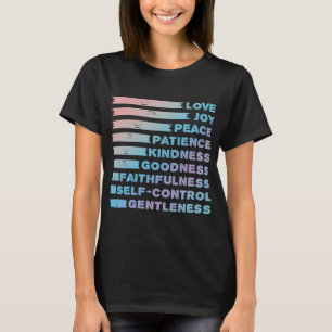 Fruit of the Spirit - Christelijke Bijbelverse - L T-shirt