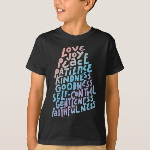 Fruit of the Spirit - Christelijke geloofsbijbel T-shirt