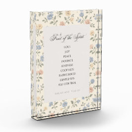 Fruit of the Spirit Galatians 5:22–23 Bible Verse  Fotoblokken