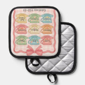 Fruit of the Spirit  Pannenlap (Voorkant / Achterkant)