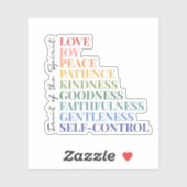 Fruit of the Spirit Sticker (Vel)