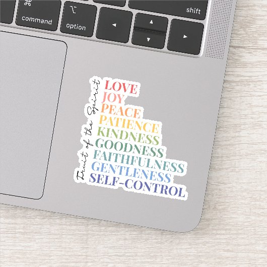Fruit of the Spirit Sticker (Detail)