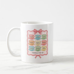 Fruit of the Spirit theekopjes roze Koffiemok
