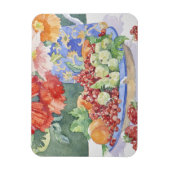 Fruit on a plate 2014 magneet (Verticaal)