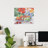Fruit on a plate 2014 poster (Thuiskantoor)