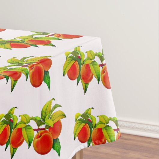  fruit op wijnperziken Abrikozen Tafelkleed (Voorbeeld)