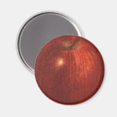  fruit, organische rode heerlijke appel magneet (Voorkant / Achterkant)