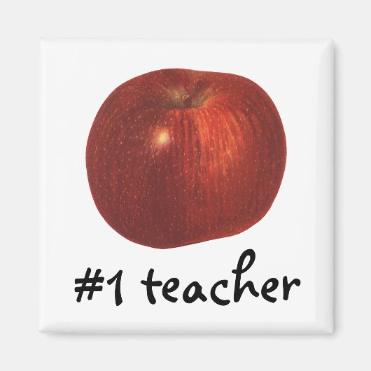  fruit, organische rode heerlijke appel magneet (Voorkant)