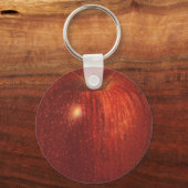  fruit, organische rode heerlijke appel sleutelhanger (Achterkant)