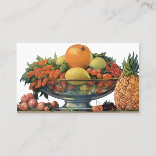  fruit, organische rode heerlijke appel visitekaartje (Achterkant)