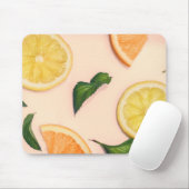 Fruit pastel patroon muismat (Met muis)