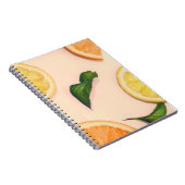 Fruit pastel patroon notitieboek (Rechterzijde)