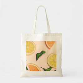 Fruit pastel patroon tote bag