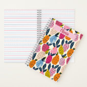 Fruit Pattern Notitieboek, gepersonaliseerd, creat Notitieboek (Binnen)