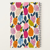 Fruit Pattern Notitieboek, gepersonaliseerd, creat Notitieboek (Achterkant)