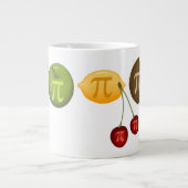 Fruit Pi, Pi op diverse vruchten Grote Koffiekop (Voorkant)