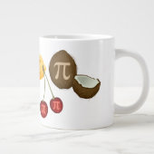 Fruit Pi, Pi op diverse vruchten Grote Koffiekop (Rechts)