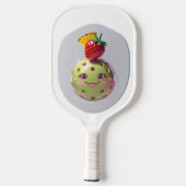 Fruit Pickleball Party – Schattigee Kawaii Paddle  (Achterkant)