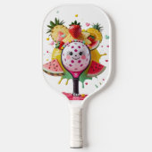 Fruit Pickleball Party – Schattigee Kawaii Paddle  (Voorkant)