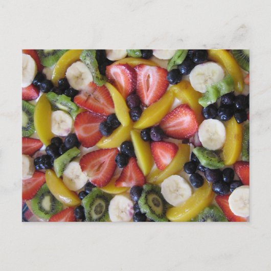 Fruit Pie Post Card Briefkaart (Voorkant)