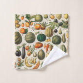 Fruit plantaardige botanische wetenschappelijke il bad handdoek (Wasdoekje)