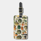 Fruit plantaardige botanische wetenschappelijke il bagagelabel (Voorkant verticaal)