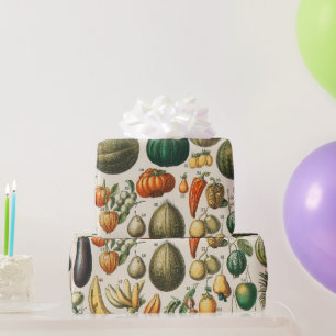 Fruit plantaardige botanische wetenschappelijke il cadeaupapier