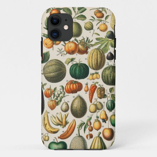 Fruit plantaardige botanische wetenschappelijke il Case-Mate iPhone case (Achterkant)