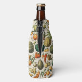 Fruit plantaardige botanische wetenschappelijke il flesjeskoeler (Fles Achterkant)