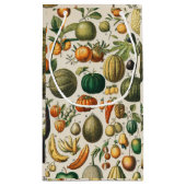 Fruit plantaardige botanische wetenschappelijke il klein cadeauzakje (Achterkant)